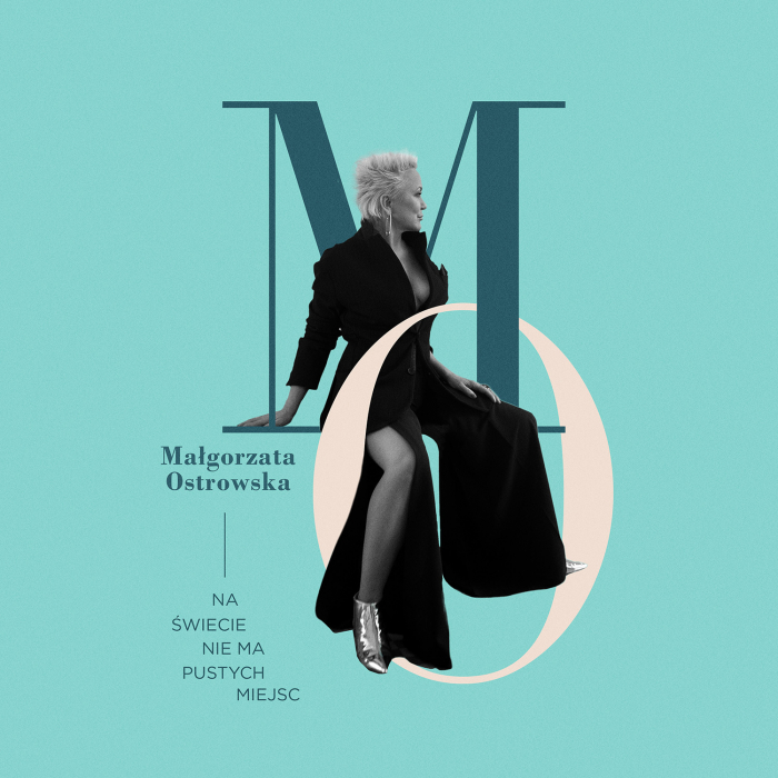Małgorzata Ostrowska - Album “Na świecie nie ma pustych miejsc” – turkusowy [CD] z autografem