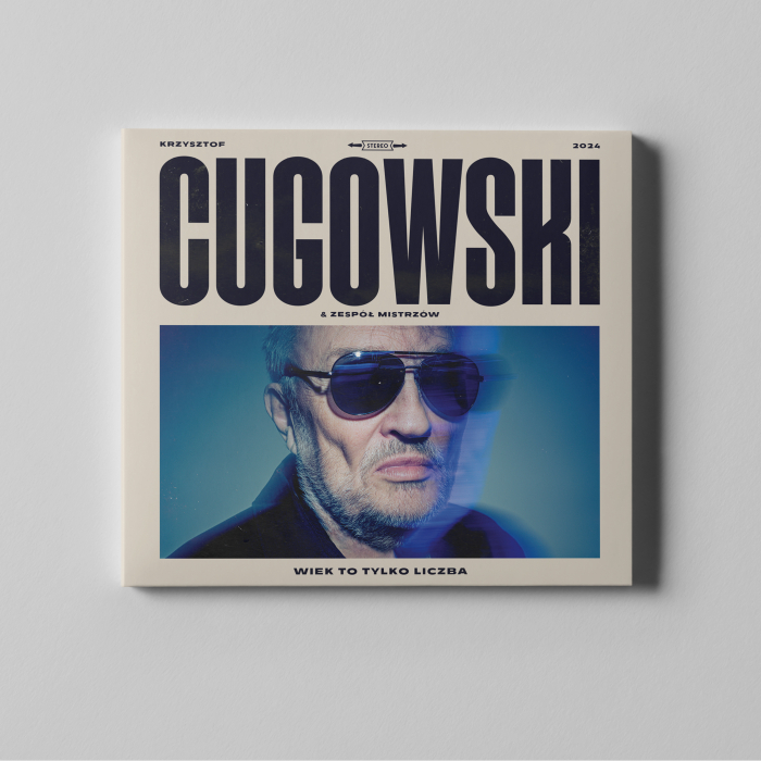 Krzysztof Cugowski - ALBUM ANALOGOWY "WIEK TO TYLKO LICZBA" - BLUE MARBLE VINYL [2LP] z autografem
