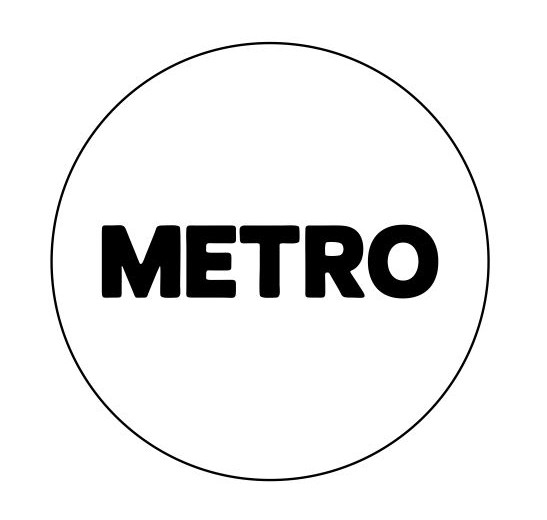 Metro - Przypinka Metro