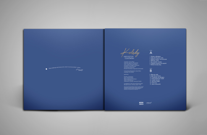 Krzysztof Cugowski - Album analogowy „Kolędy” autografem 