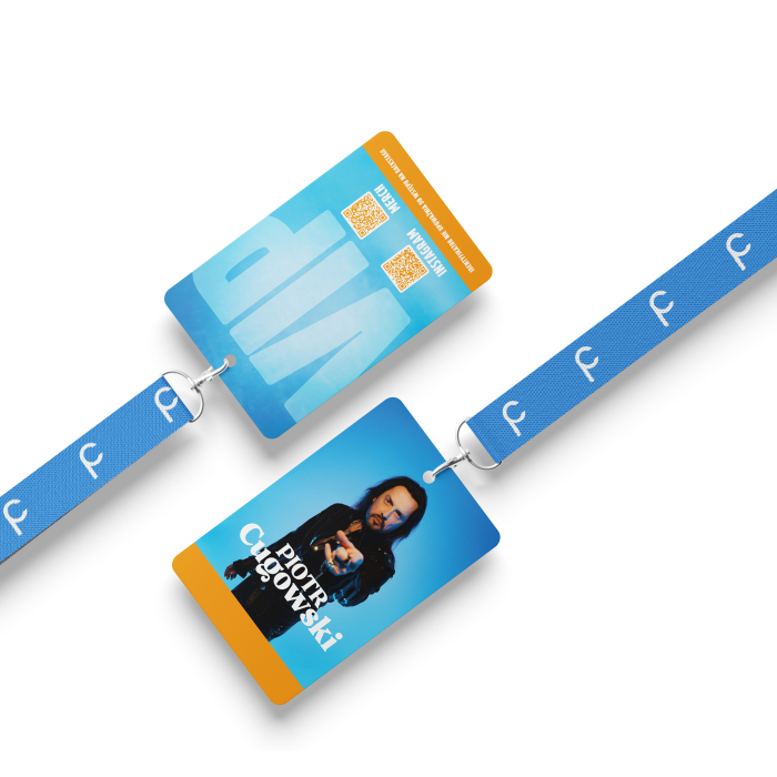 Piotr Cugowski - Identyfikator ze zdjęciem Piotra Cugowskiego